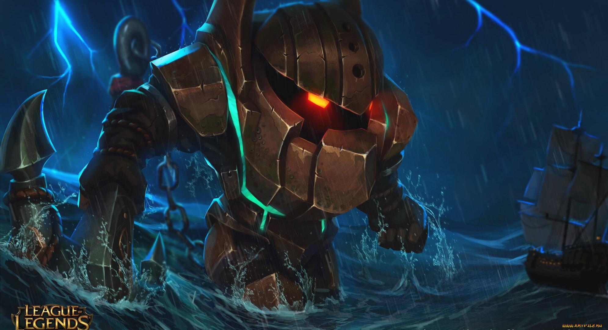  , league of legends, nautilus, , 